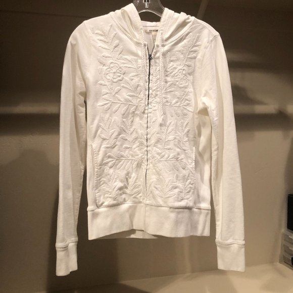 Lucky Brand Zip Up Hoodie Sweatshirt Size Small - Picture 1 of 6